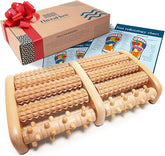 Wooden Roller Foot Massager (Pain & Stress Relief)