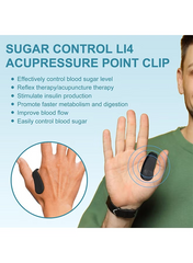 Sugar Control LI4 Acupressure Point Clip (2 Pieces)