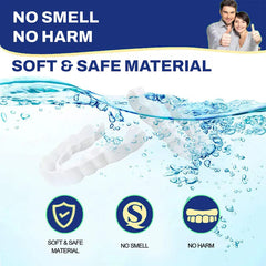 Snap On Smile Silicone Braces (Pack of 2 Pairs)