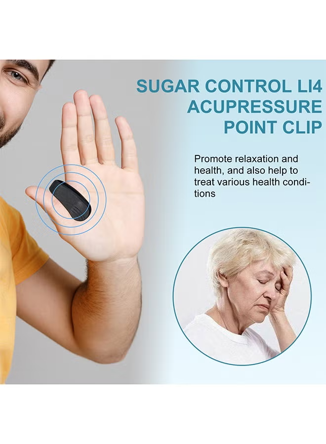 Sugar Control LI4 Acupressure Point Clip (2 Pieces)