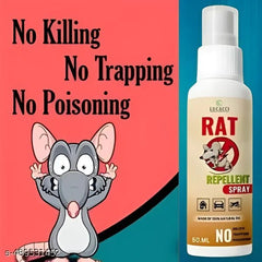 Rat Repellent Spray 50ml – Natural, Safe & Non-Toxic Rodent Deterrent for Home, Kitchen, Car & Storage