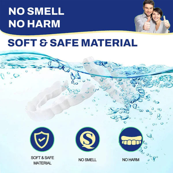 Snap On Smile Silicone Braces (Pack of 2 Pairs)